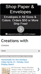 Mobile Screenshot of creationswithchristina.com